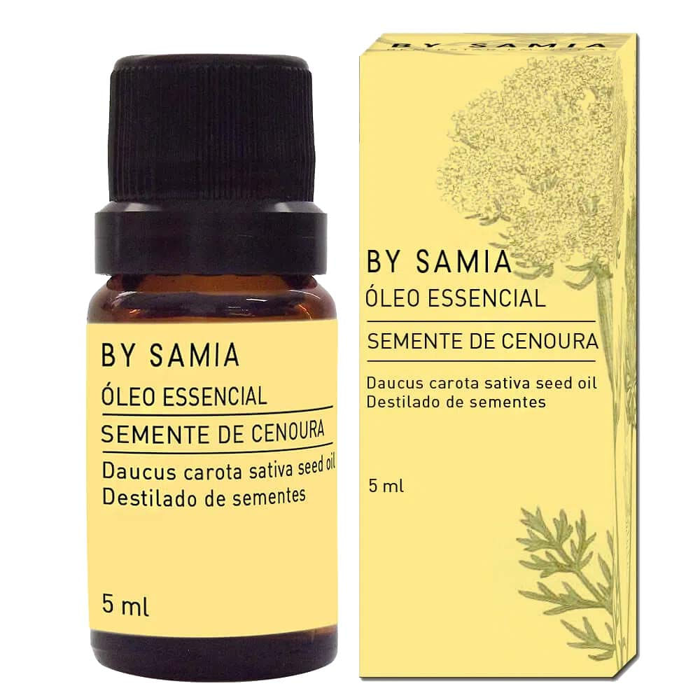 Óleo Essencial de Semente de Cenoura 5ml By Samia