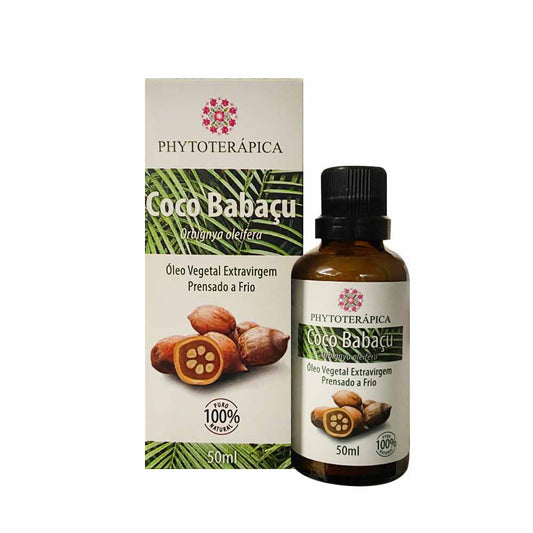 Oleo-Vegetal-Extra-Virgem-Coco-Babacu-50ml-Phytoterapica