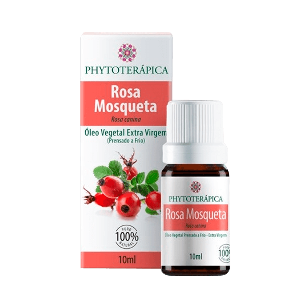Óleo Vegetal Extra Virgem Rosa Mosqueta 10ml Phytoterápica