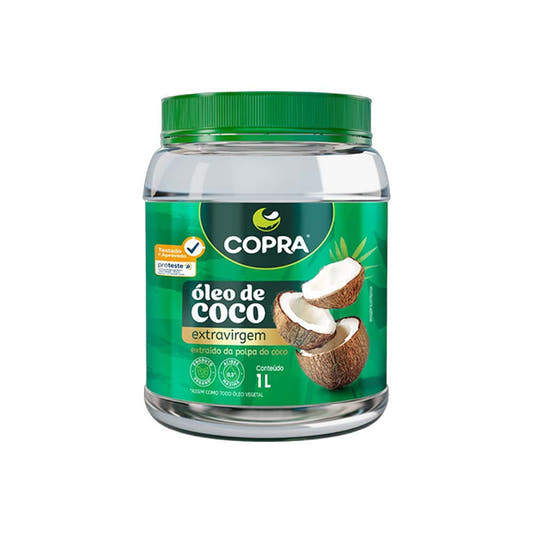 Óleo de Coco Extra Virgem 1L Copra