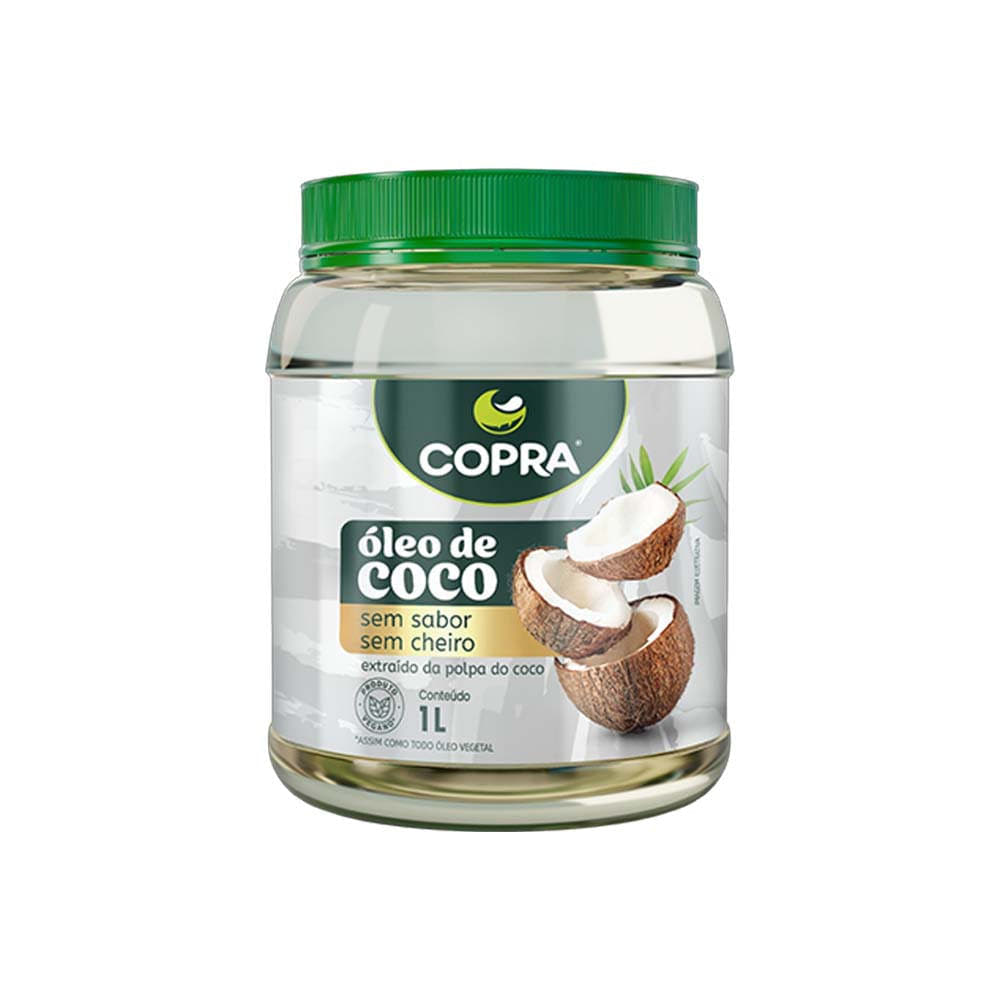 Óleo de Coco Sem Sabor 1L Copra