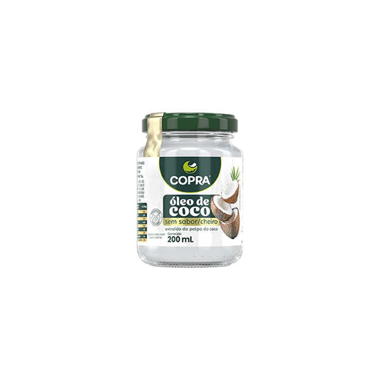 Óleo de Coco sem Sabor 200ml Copra