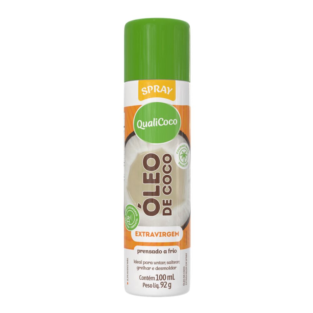 Óleo de Coco Extra Virgem em Spray 100ml QualiCoco