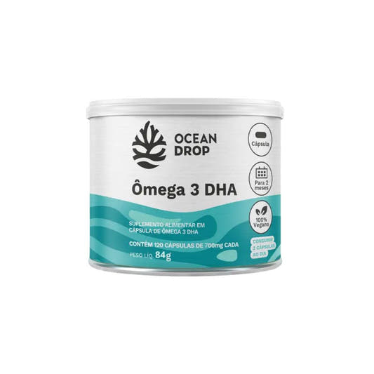 Ômega 3 DHA 120 Cápsulas Ocean Drop