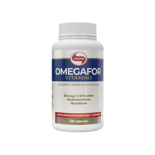 Ômega 3 Omegafor Vitamins 120 Cápsulas Vitafor