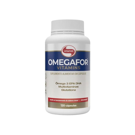 Ômega 3 Omegafor Vitamins 120 Cápsulas Vitafor
