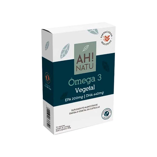Ômega 3 Vegetal 30 Cápsulas Ah Natu