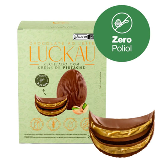 Ovo-de-Pascoa-Chocolate-ao-Leite-Recheado-com-Creme-de-Pistache-Zero-Poliol-300g-Luckau