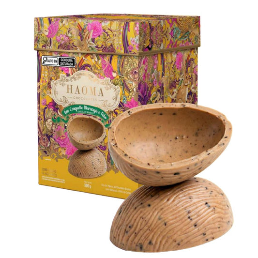 Ovo-de-Pascoa-Craquelle-Maracuja-e-Nibs-de-Cacau-com-Chocolate-Branco-300g-HAOMA