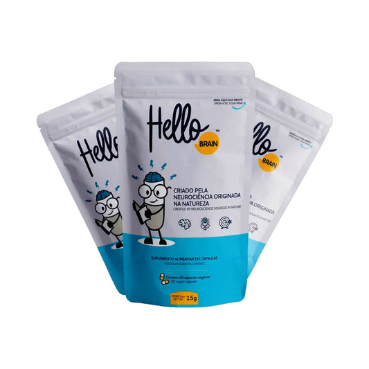 Hellobrain 15g 30 Cápsulas Hello Nutrition