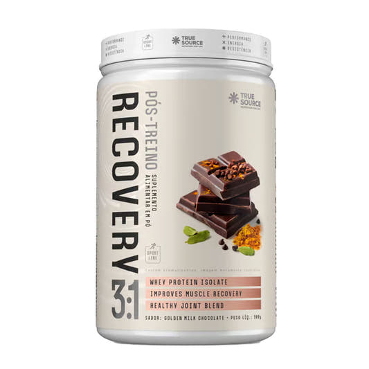 POS-TREINO-RECOVERY-SPORT-LINE-GOLDEN-MILK-CHOCOLATE-900G-TRUE-SOURCE