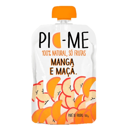 Purê de Frutas Manga e Maçã 100g Pic-Me