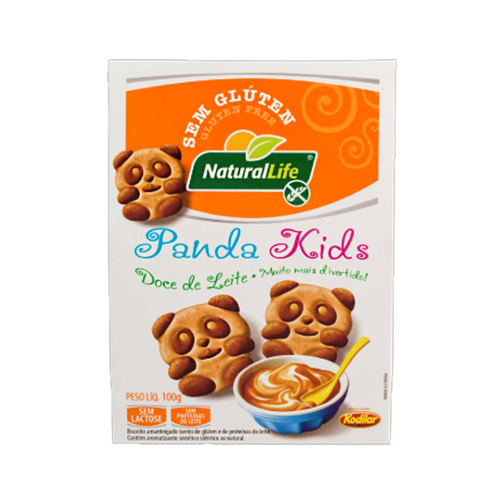 Panda Kids Sabor Doce de Leite 100g Natural Life