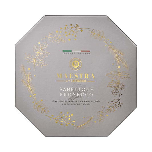 Panettone-Italiano-Artesanal-com-Creme-de-Prosecco-e-Uva-Passa-750g-La-Pastina