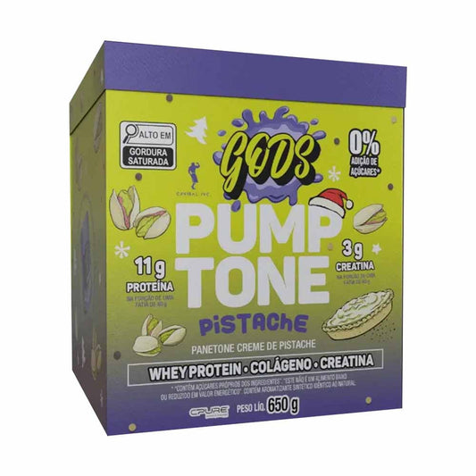 Panettone Proteico Pumptone Pistache 650g Canibal Inc