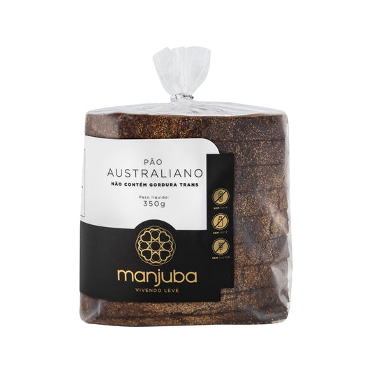 Pão Australiano Sem Glúten, Lactose e Soja 300g Manjuba