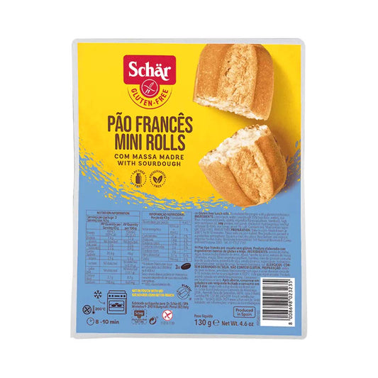 Pão Francês Vegano Sem Glúten 100g Schar