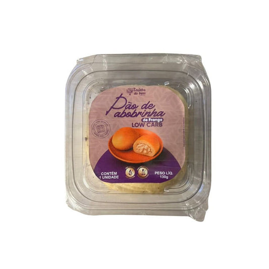 Pão de Abobrinha de Frango Low Carb 130g Cozinha do Bem