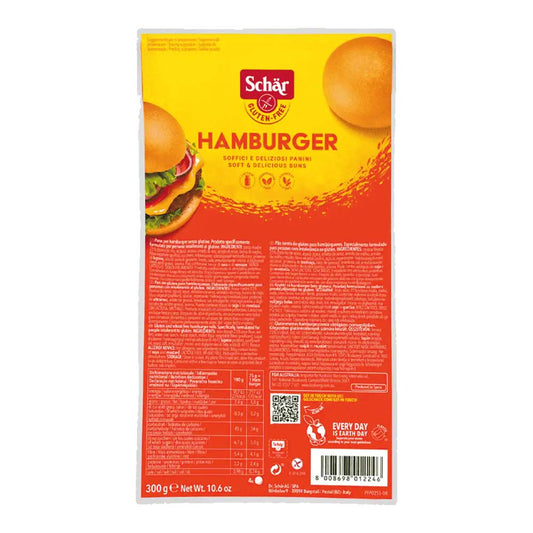 Pão de Hambúrguer Sem Glúten 300g Schar