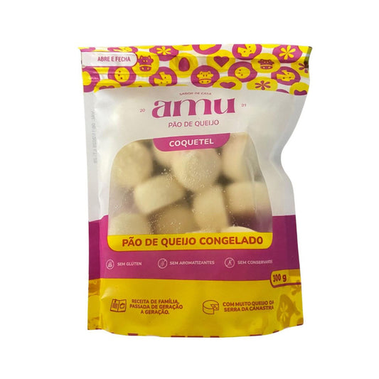 Pão de Queijo Congelado Coquetel 300g Amu