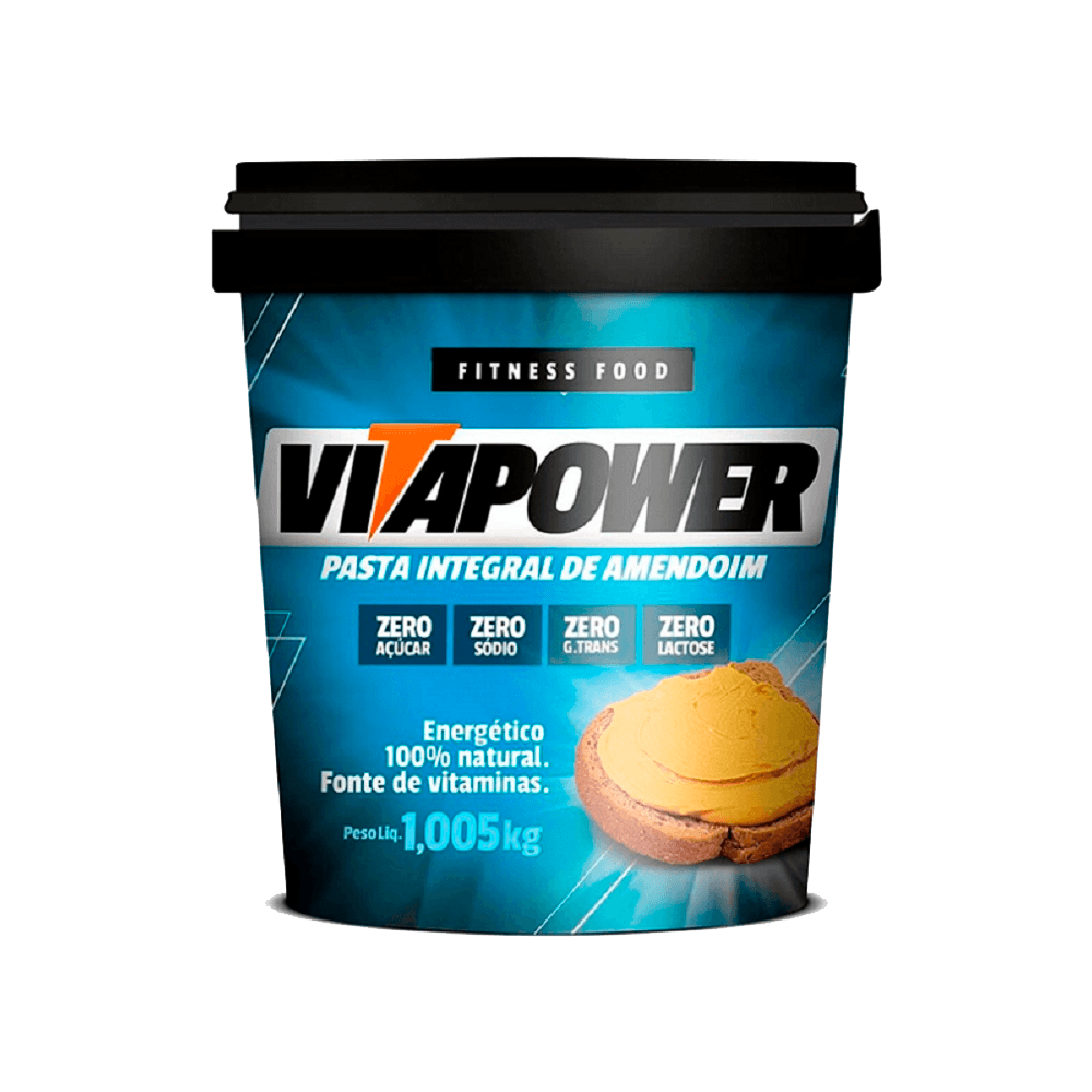Pasta-de-Amendoim-Integral-1005g-VitaPower