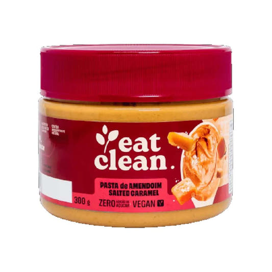 Pasta de Amendoim Salted Caramel 300g Eat Clean
