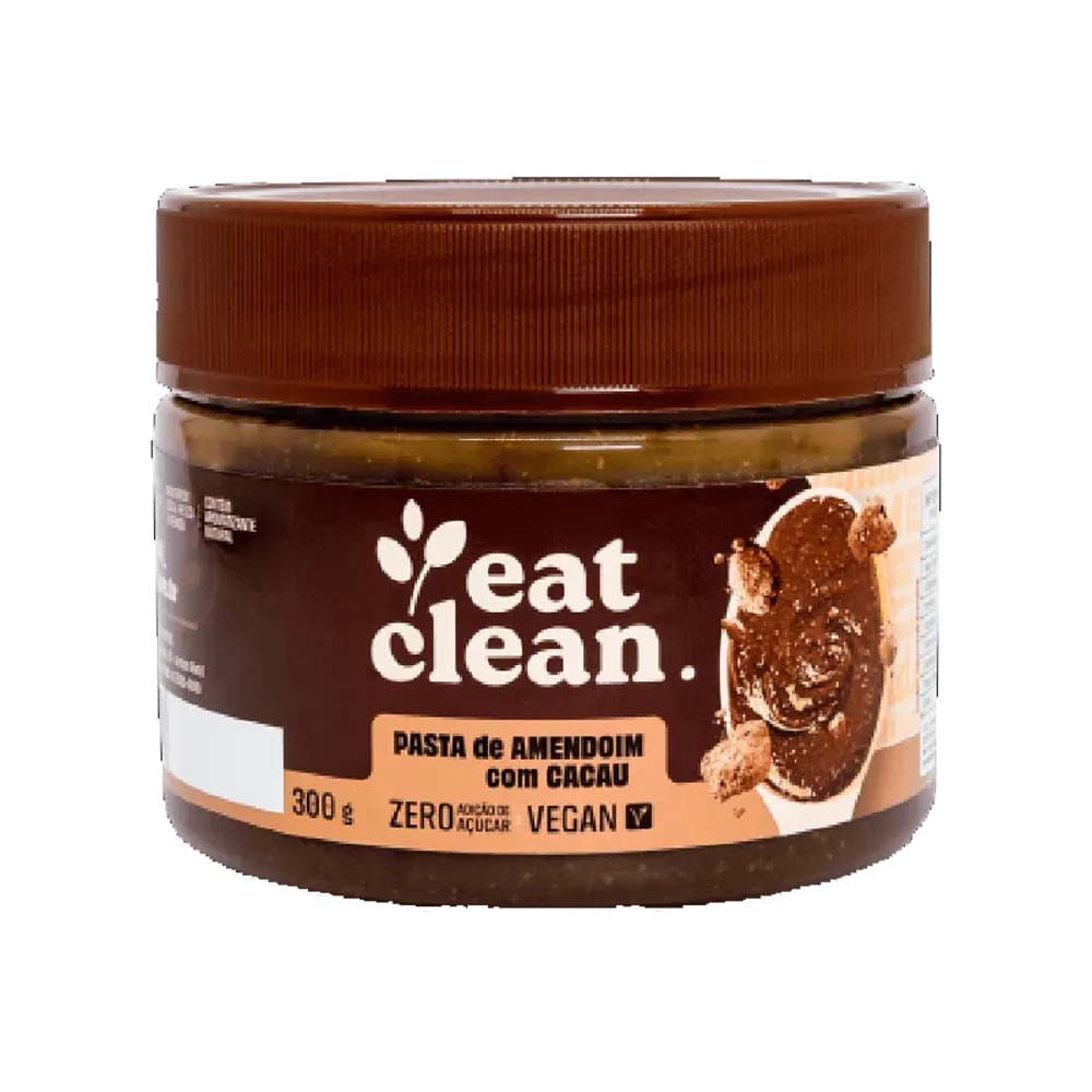 Pasta de Amendoim com Cacau 300g Eat Clean