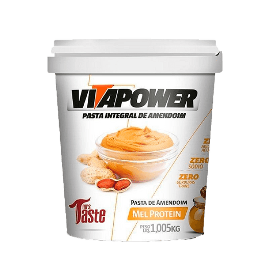 Pasta-de-Amendoim-com-Mel-1005g-VitaPower