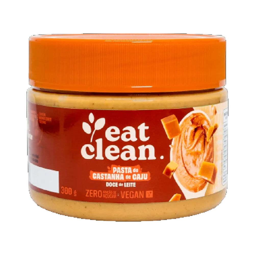 Pasta de Castanha de Caju Doce de Leite 300g Eat Clean
