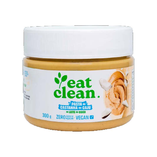 Pasta de Castanha de Caju ao Leite de Coco 300g Eat Clean