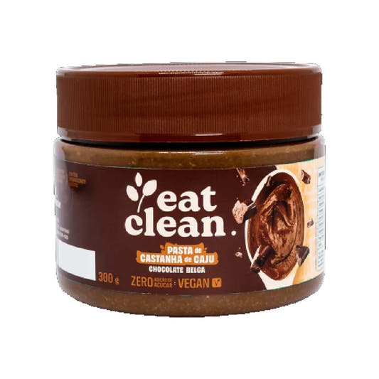 Pasta de Castanha de Caju com chocolate Belga 300g Eat Clean