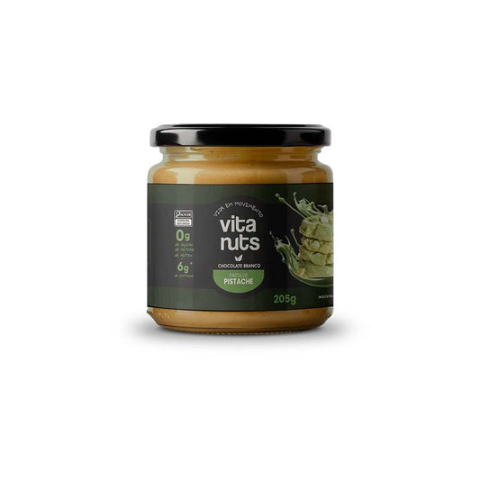Pasta de Pistache com Chocolate Branco 205g Vitanuts