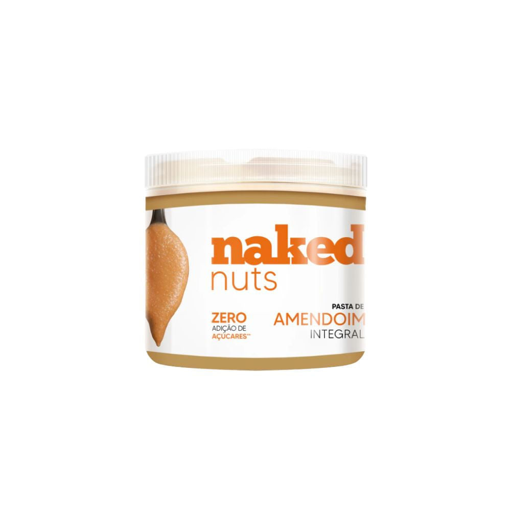 Pasta de Amendoim Integral 300g Naked Nuts -1-