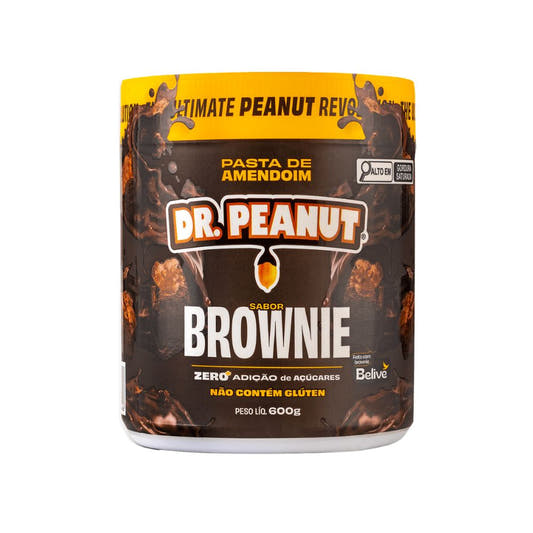 Pasta de Amendoim Sabor Brownie 600g Dr. Peanut