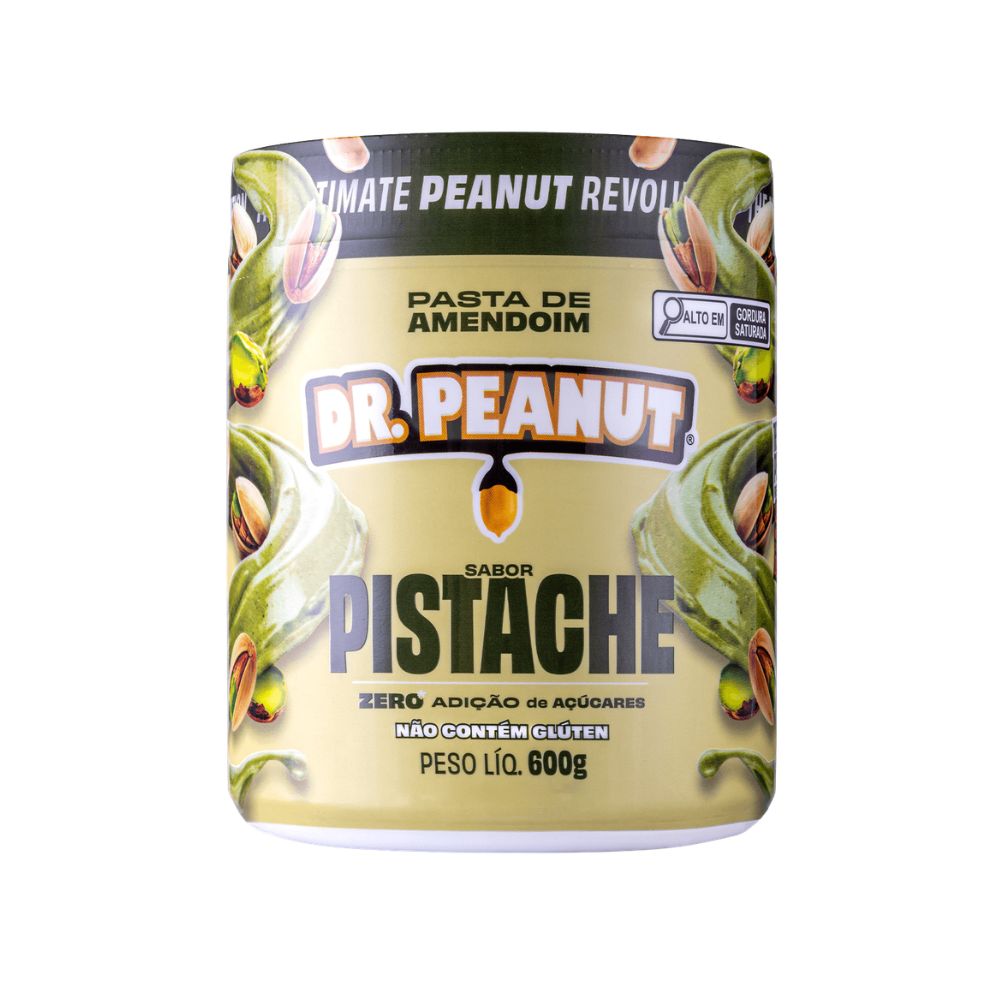 Pasta de Amendoim Sabor Pistache 600g Dr. Peanut