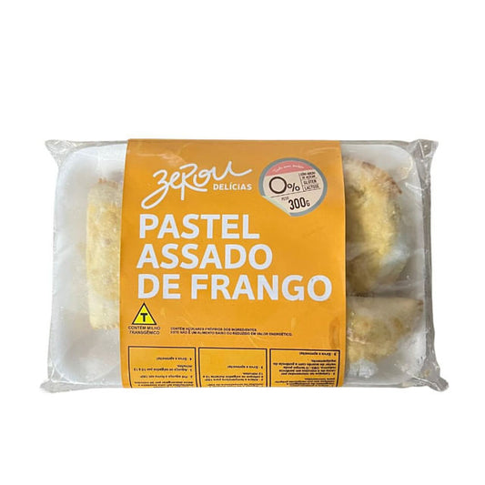 Pastel Assado de Frango Sem Glúten e Lactose 300g Zerou Delícias