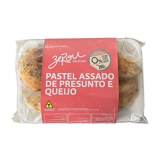 Pastel Assado de Presunto e Queijo Sem Glúten e Lactose 280g Zerou Delícias