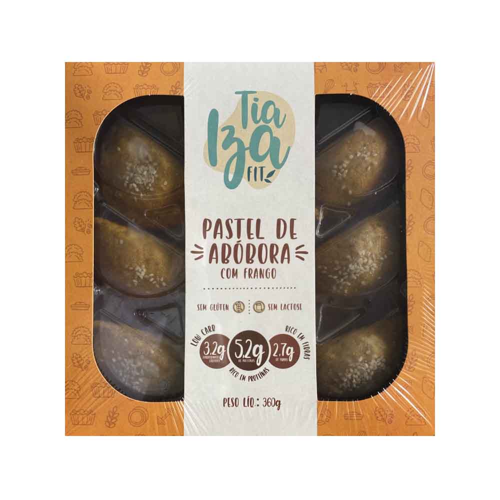 Pastel de Abóbora com Frango 360g Tia Iza