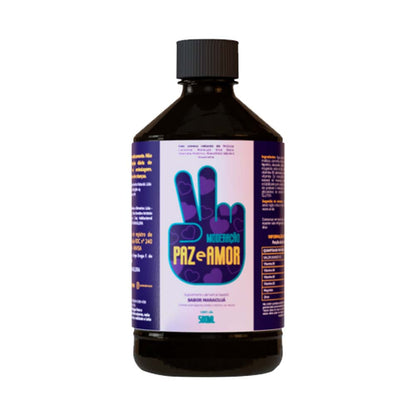 Paz e Amor Shot Relaxante Líquido Sabor Maracujá 500ml Moderação