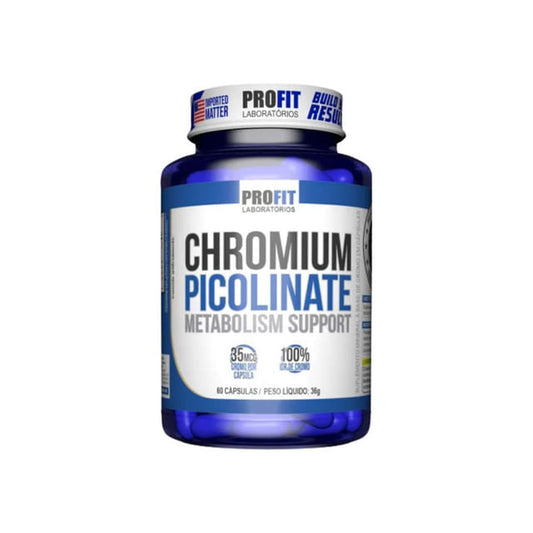 Picolinato de Cromo 60 Cápsulas Profit Labs
