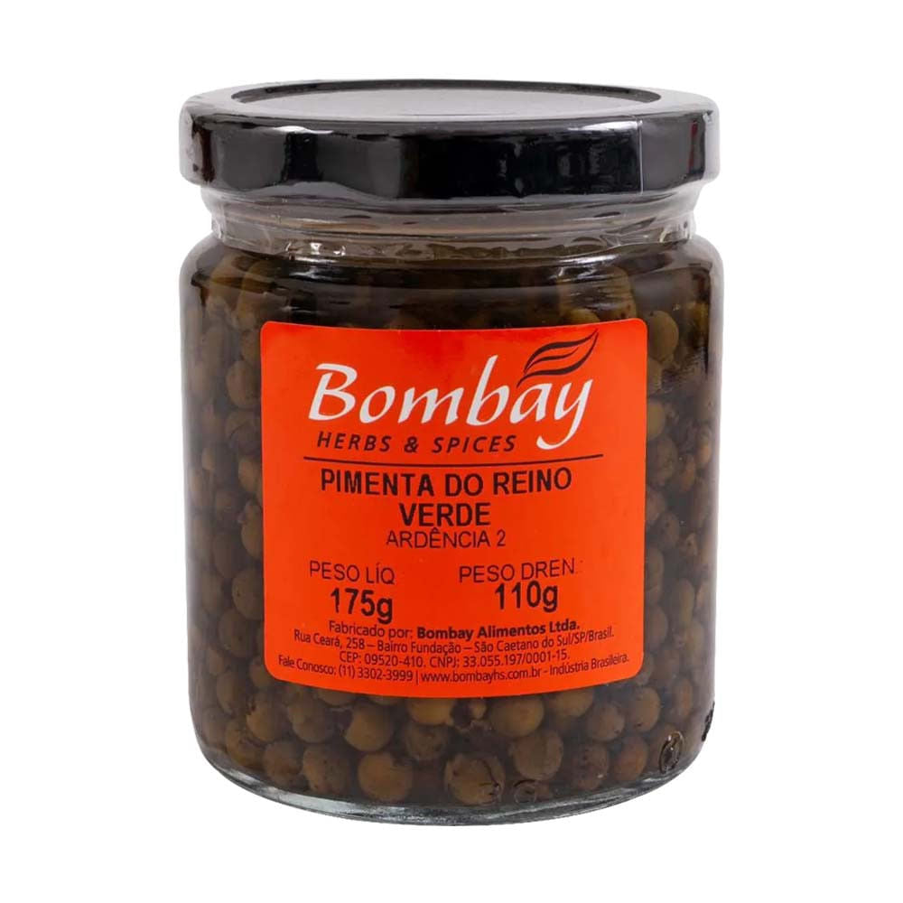 Pimenta do Reino Verde 110g Bombay