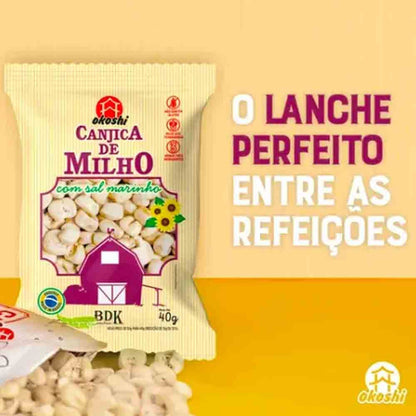 Pipoca de Canjica Salgada Okoshi -  40g