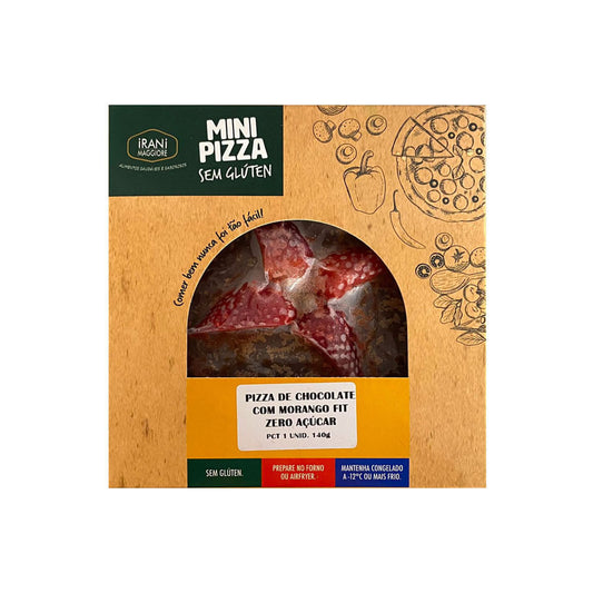 Pizza Fit Zero Açúcar Chocolate com Morango 140g Irani Maggiore