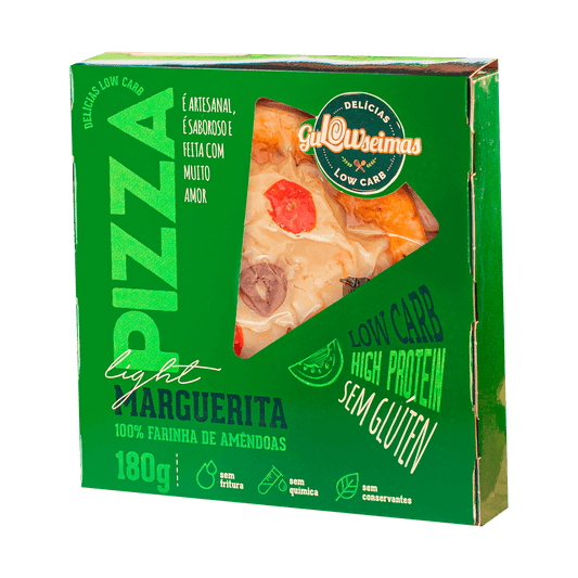 Pizza Ligth Low Carb Marguerita 180g Gulowseimas