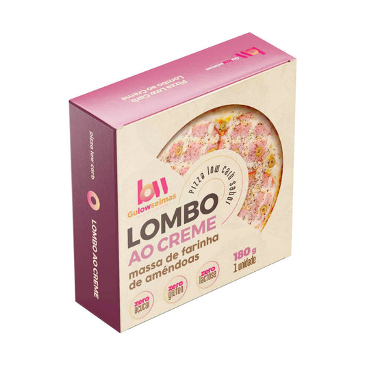 Pizza Low Carb Lombo ao Creme 180g Gulowseimas