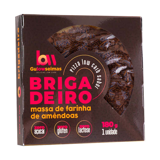Pizza Low Carb Sabor Brigadeiro 180g Gulowseimas