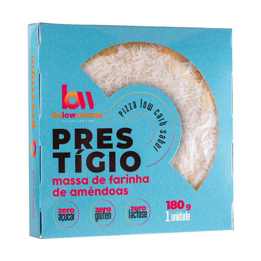 Pizza Low Carb Sabor Prestígio 180g Gulowseimas