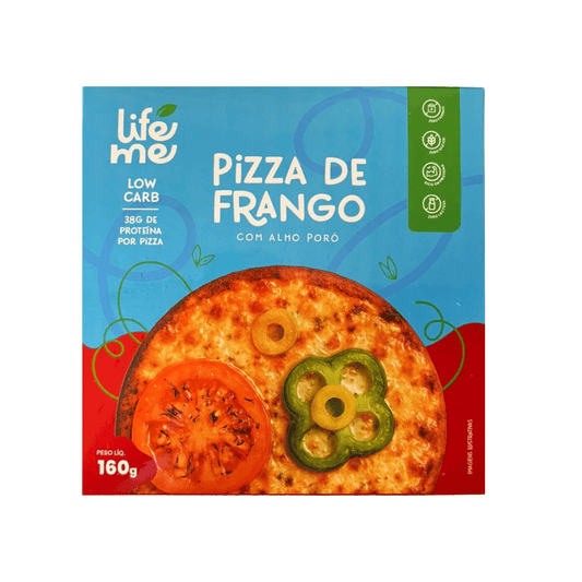 Pizza-Low-Carb-de-Frango-com-Alho-Poro-160g-Life-Me