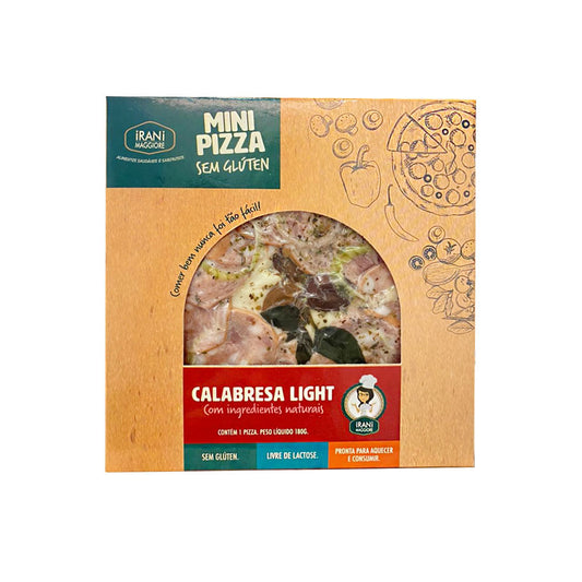 Pizza de Calabresa Light Sem Glúten 180g Irani Maggiore