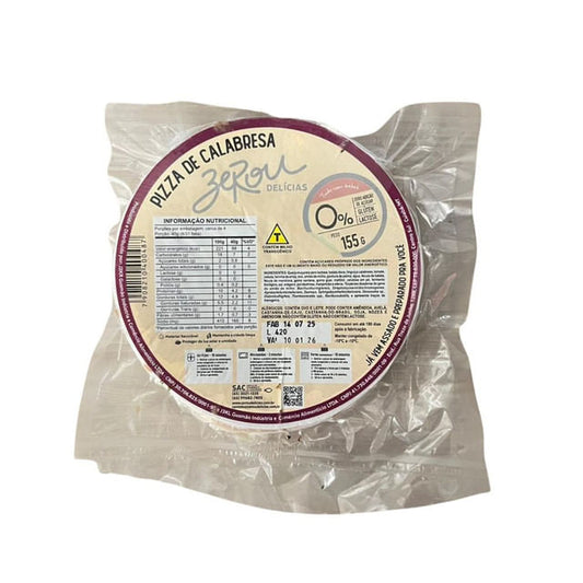 Pizza de Calabresa Sem Glúten e Lactose 155g Zerou Delícias